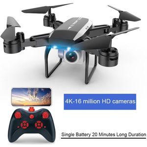 KY606D Speelgoed Outdoor Vier-As Rc Helicopter Opvouwbare Arm 4K Hd 20 Minuten Luchtfotografie Headless Modus Drone hover Wifi