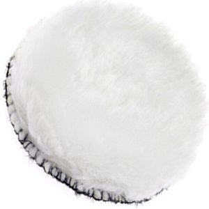 10 Pcs Polijsten Pads 3 Inch 75 Mm Auto Kunstmatige Wol Waxen Wit Buffing