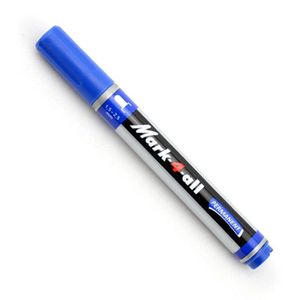 6 Stks/partij Stabilo 653 Marker Pen Markering Pen Ronde Hoofd Alcoholische Inkt Permanente Vette Pen