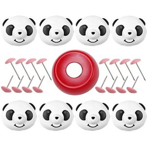 8 stuks Quilt Clip houder Leuke Laken Fixer Antislip Dekbedovertrek Magnetische Anti-Move Panda Gesp quilt bevestiging