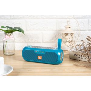 Draadloze Bluetooth Speaker Outdoor Draagbare Kolom Super Bass 3D Stereo Muziek Box Solar Power Bank Boombox Waterdichte Usb Aux Fm