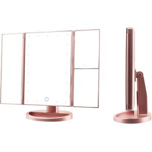 MM01B Badkamer Make Up Hollywood 20X30 X Vergrootglas Vanity Led Make-Up Spiegel Met Gloeilamp