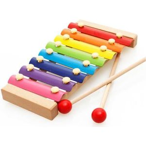 Houten Muziek Instrument Speelgoed Baby Baby Spelen Kloppen Piano Muzikaal Speelgoed Vroege Educatief Speelgoed YH1080