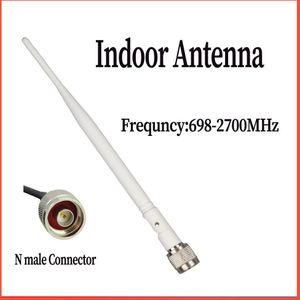Zqtmax Omni Antenne Multi-Band 698-2700Mhz Rubber Antenne Voor 800/900/1800/1900/2100/2600 Repeater,4G Lte Signaal Booster