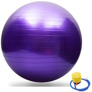 Oefening Yoga Bal Fitness Balance Gymnastiek Sterkte 55cm Trendy Yoga Ballen Accessoire Imiteren Componenten Yoga Gereedschap Body Fiit