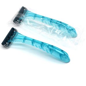 Briday Draagbare Reizen Abs Cover Handleiding Scheermes Beschermende Transparante Box Holder Cover Mannen Scheren Case Voor Reizen
