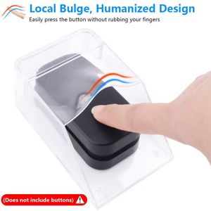M688 Zelf Aangedreven Waterdichte Draadloze Deurbel Deurbel Met Led Nachtlampje Geen Batterij Smart Home 1 2 Knop 1 2 Ontvanger Eu