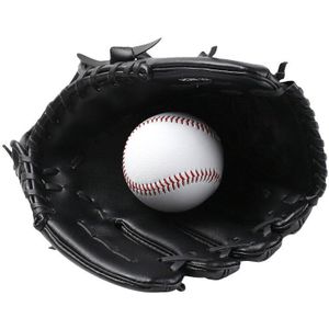 Kids Linkerhand Baseball Handschoen Dikker Voor Kinderen En Volwassenen Pvc Verdikking Voor Jongen Handschoenen Alleen S = 10.5