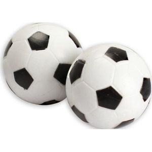 10X 4 stuks 32mm Plastic Voetbaltafel Tafelvoetbal Bal Voetbal Fussball