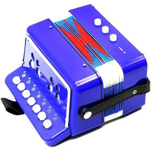 Mini 7 Toetsen Accordeon Speelgoed Muziekinstrument Voor Kinderen Kids Vroege Leren Onderwijs