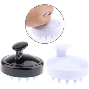 2 Pcs Siliconen Hoofd Scalp Massager Shampoo Borstel Scrubber Roos