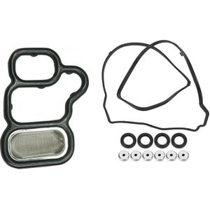 2 Set Voor Honda Acura Auto Accessoires: 1 Set Klep Pakking Set & 1 Pcs Vtec Solenoid Pakking/Valve Filter Sn
