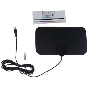 Kebidumei Tv Antenne 120X210mm Platte Indoor Hd Digitale Indoor Antena Tv Hdtv Antenne Hoge Signaal Capture Voor Tv