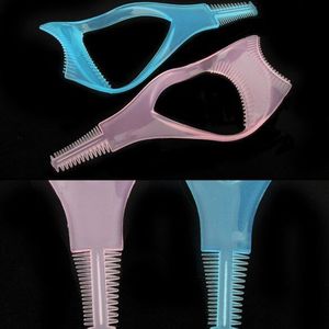3 In 1 Mascara Wimper Brush Lash Curler Kam Wimper Brush Curler Lash Comb Novelty Multifunctionele Cosmetische Diy Gereedschap