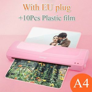 A4 Foto Laminator Papier Film Document Thermische & Koud Snel Snelheid Film Lamineren Plastificadora Machine Trimmer Cutter