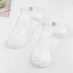 10 Stuks = 5 Paren/partij Zomer Katoen Man Korte Sokken Mode Ademende Sport Boot Sokken Comfortabele Casual Sokken Mannelijke Witte zwart