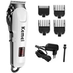 Kemei Haar Snijmachine Tondeuse Elektrische Scheerapparaat Voor Mannen 3 Stuk Set Kemei Tondeuse Trimmer Voor Mannen Usb Opladen haar Trimmer