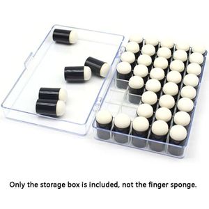 40 Compartimenten Opbergdoos Doorzichtige Plastic Nail Art Sieraden Earring Case