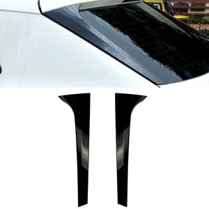 Top2 Stuks Gloss Zwart Achterruit Side Wing Dakspoiler Splitter Stickers Voor Skoda Kodiak