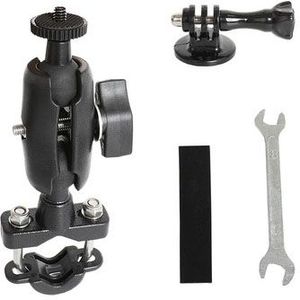 Voor GoPro 8 Motorfiets Stuur Houder Yi 4K Achteruitkijkspiegel RAM Mount voor Sony SJCAM EKEN go pro DJI osmo Actie Camera Accessoire