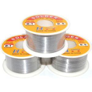 63/37 Soldeer Flux 2.0% 45FT Tin-Tin Lead Wire Gesmolten Rosin Core Soldeer Wire Coil -M25 Lood Soldeer voor Solderen