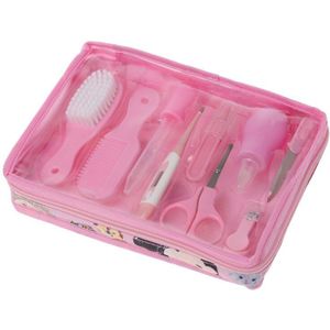 9 Stks/set Pasgeboren Baby Kids Nail Haar Gezondheidszorg Thermometer Grooming Borstel Kit