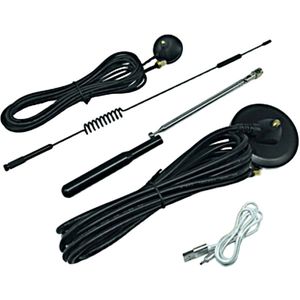 35Db 433Mhz Antenne + 3G Antenne + Whip Antenne Voor Hackrf Portapack H2 Antenne Met Data Kabel Kit radio Transceiver