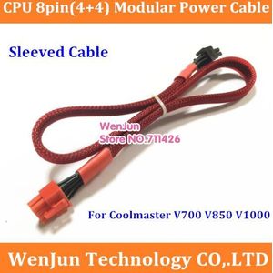 Mouwen Kabel CPU Modulaire 8Pin om 8 (4 + 4) -Pin Moederbord Voeding Kabel voor Coolermaster V850 V700 V1000