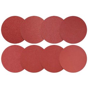 100Pcs 6-Inch Psa Schuurschijven, Zelfklevende Rug, Diverse Schuurpapier 120 Grits