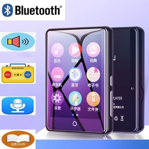 Ruizu M7 Metalen MP3 Speler Bluetooth 5.0 Ingebouwde Luidspreker 2.8 Inch Grote Touch Screen Met E-book Stappenteller Opname radio Video