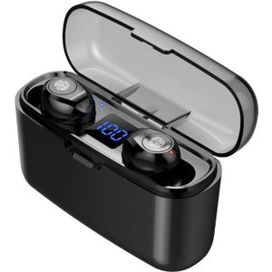 Bluetooth Oortelefoon F9 Tws 5.0 Draadloze Touch Control Stereo Draadloze Oordopjes Headset Met Power Bank Headset Voor Iphone Android