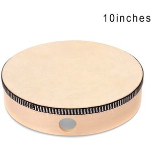 Houten Hand Drum Kinderen Percussie Speelgoed Houten Frame Drum Voor Kinderen Muziek Game & T8