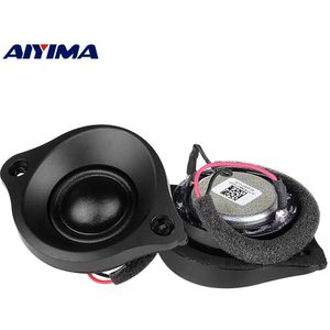 Aiyima 2 Stuks Tweeter Audio Mini Speakers Driver 8 Ohm 20W Home Theater Zijde Film Treble Luidspreker Neodymium Magneet luidspreker Hoorn