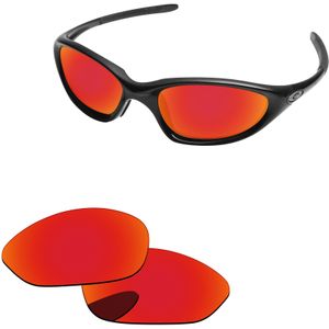 Fire Red Spiegel Gepolariseerde Vervanging Lenzen Voor Twintig XX 2000 Zonnebril Frame 100% UVA en UVB Bescherming