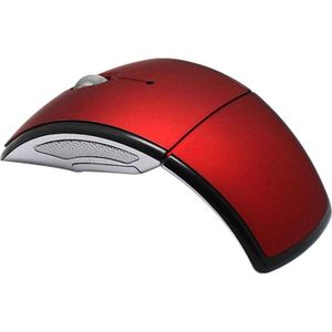 Ultra Dunne 2.4 Ghz Opvouwbare Draadloze Bluetooth Antislip Muis Met Mini Usb-ontvanger Voor Pc Laptop Notebook Tablet pad Win7