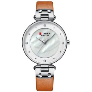 CURREN Creatieve Eenvoudige Quartz Horloge vrouwen Jurk Staal Mesh Horloges Klok Dames Armband Horloge relogios feminino