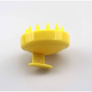 Multifunctionele Siliconen Hoofdhuid Massage Kam Douche Borstel Mini Hoofd Meridiaan Massage Wassen Schoon Zorg Haar Tool Borstel