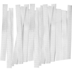 50 Stuks Make-Up Kwasten Netto Protector Guard Elastische Mesh Beauty Make Up Cosmetische Borstel Pen Cover Schede Netto Zonder Borstel tool