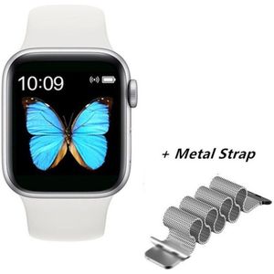 Mannen Vrouwen Smartwatch Serie 5 Bluetooth Call 44Mm Hartslagmeter Bloeddruk Smart Horloge Voor Apple Android Iwo 12 T500