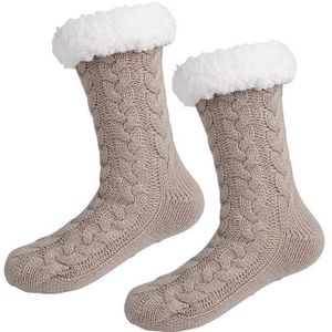 Winter Vrouwen Sokken Vrouwen Antislip Volwassen Vloer Sokken Indoor Warme Schoenen Zachte Bodem Slippers Thuis Schoenen