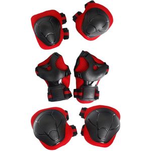 6 Pcs Kid Kind Rolschaatsen Fiets Skateboard Helm Knie Pols Guard Elleboog Pad Voor Sport Veiligheid Sportkleding Toegang