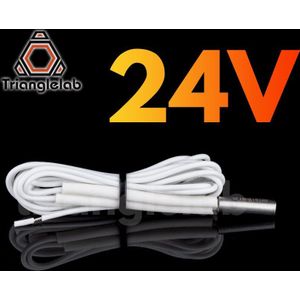 Trianglelab 3D Printer 6*20Mm 24/12 60W Heater Cartridge Met 100Cm Kabel 3D Printer Voor V6 hotend Vulkaan MK8 MK9 CR-10 Ender 3