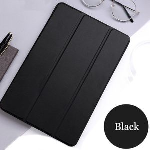 Tablet case voor Apple ipad 10.2 ""PU Lederen Smart Sleep wake funda Trifold Stand Solid cover voor ipad 7 A2197 a2200 A2198