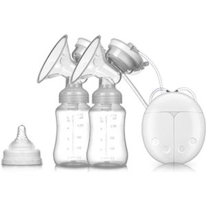 Dubbele Elektrische Borstkolf Krachtige Automatische Melker Met Baby Fles Tepel Zuig Melk Extractor Usb