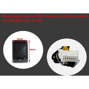 Geen Sensor OBD TPMS Digitale Bandenspanning Monitor Veilig Unit Band Accessoires Voor Toyota CH-R CHR Hybrid