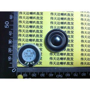 milieuvriendelijke sound speaker 8 ohm 2 watt 8R 2 W speaker Diameter 28 MM 2.8 cm Dikke 5.3 MM Luidspreker