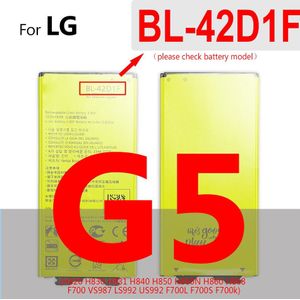 BL-42D1F Batterij Voor Lg G5 G6 G7 G8 Thinq/G2 G3 G4 Mini G3S G3C G4S G4C H850 H820 h830 H831 H840 H868 H860 LS992 US992 Bl 42DIF