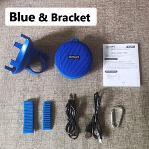 Fiets Draagbare Bluetooth Speaker Outdoor Draadloze Kolom Waterdichte Douche Speaker Super Bass Music Center Woofer Handsfree