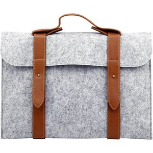 Vilten Tas 10 11 13 15 Inch Notebook Laptop Sleeve Bag Case Voor Macbook Air Pro Retina Handtas Pouch tas Voor Mannen Vrouwen