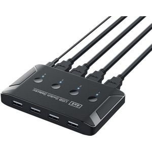 T28 Schakelaar Usb Switch 4 Usb Apparaten Perifere Switcher 4 Port Usb